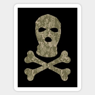 SKIMASK dig camo Magnet